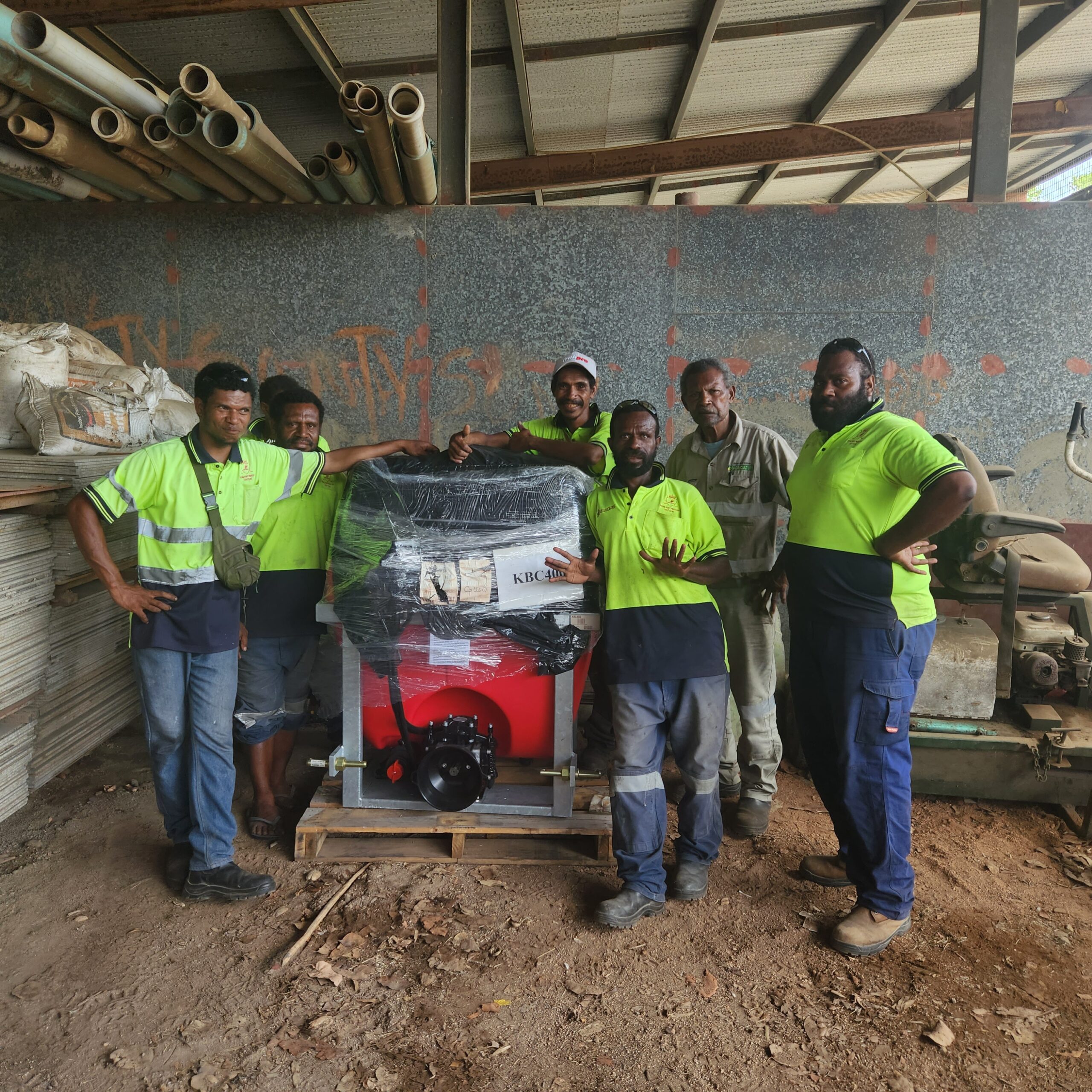 Port Moresby Royal Golf Club purchase New Silvan Sprayer