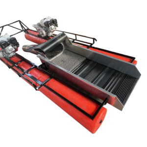 6-inch Gold Dredge, Red